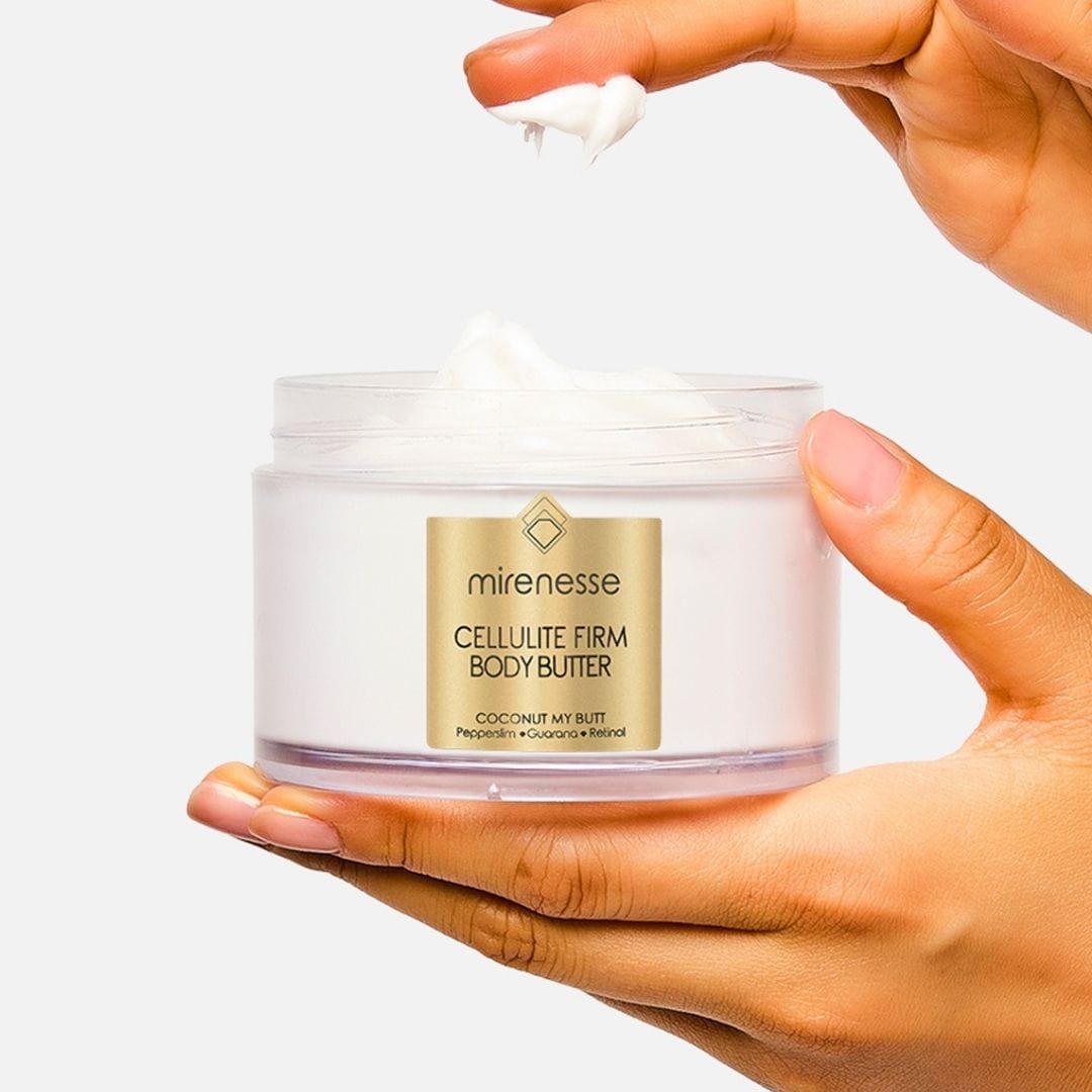 MIRENESSE SKINCARE 200g/ 7oz Cellulite Firm Body Butter-Coconut My Butt
