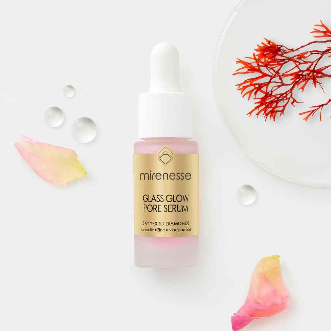 MIRENESSE SKINCARE 10g/ 0.35oz New Glass Glow Pore Serum Mini