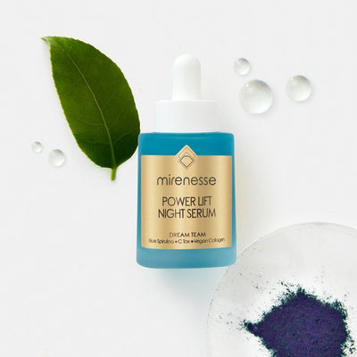 Power Lift Night Serum - Snow Mushroom Vitamin C Algae Collagen