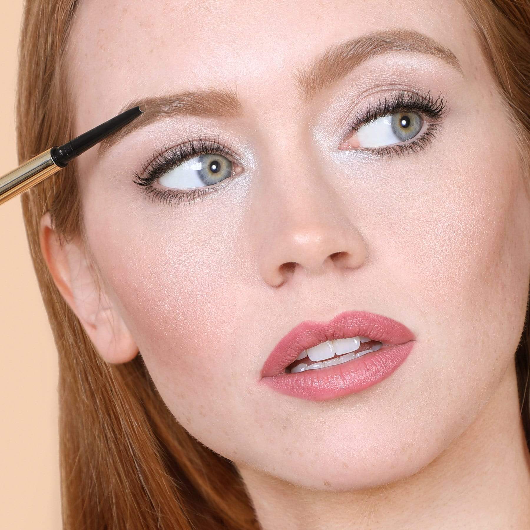 MIRENESSE BROW All Day Micro Brow Pencil + Highlight Definer Crayon- Eyebrow