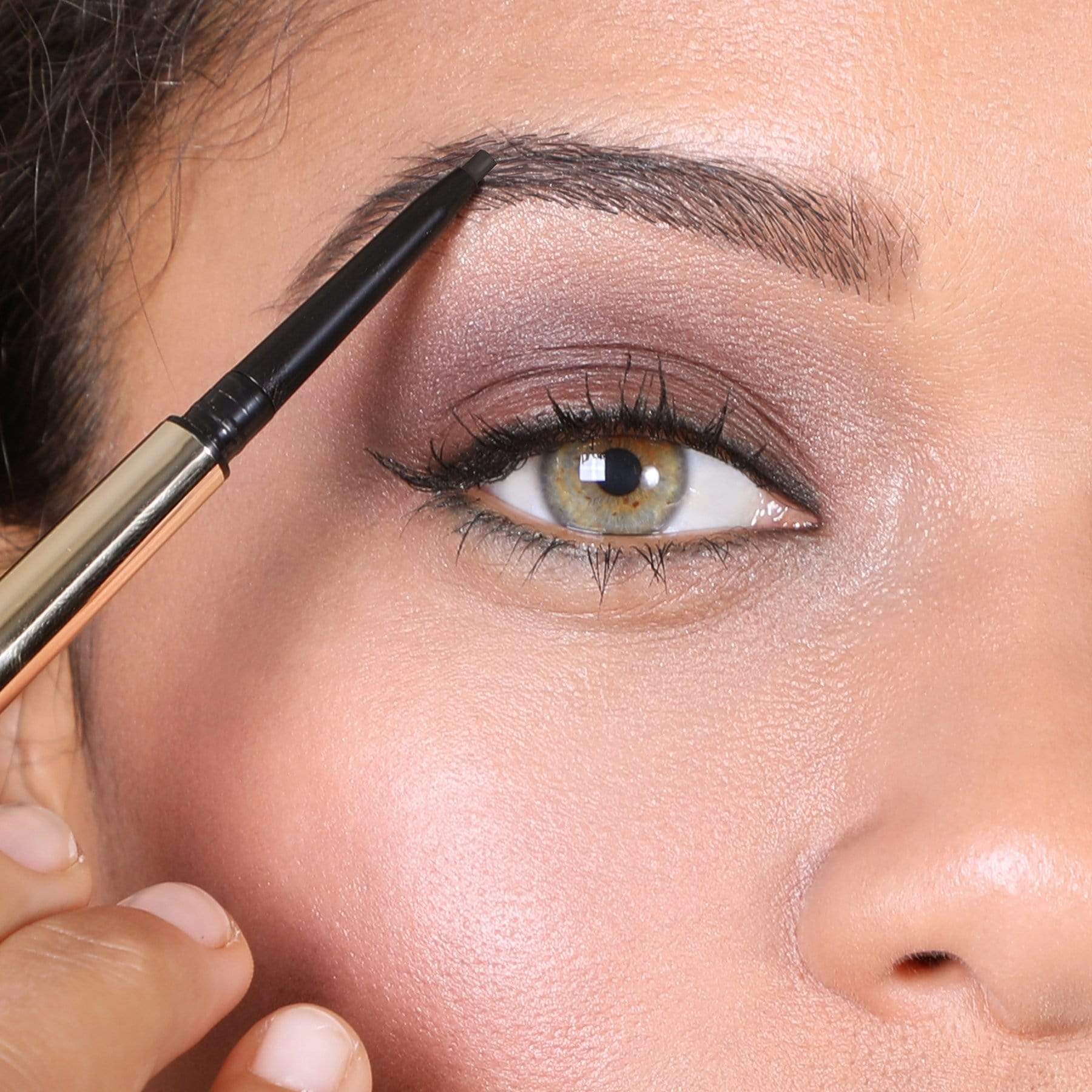 MIRENESSE BROW All Day Micro Brow Pencil + Highlight Definer Crayon- Eyebrow