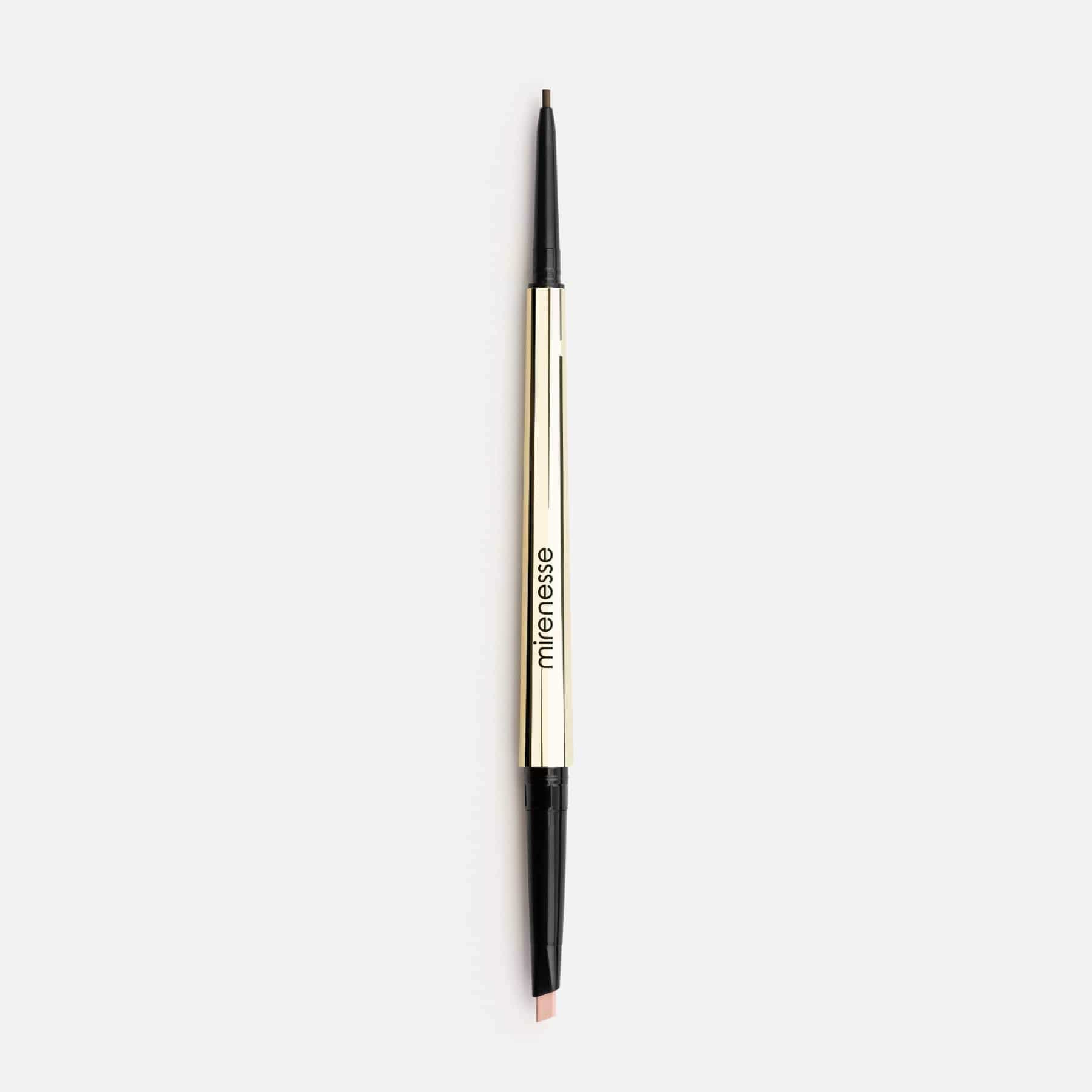 MIRENESSE BROW 0.2g/0.05g / 0.01oz/0.002oz / 3. Cappuccino All Day Micro Brow Pencil + Definer Crayon 3. Cappuccino