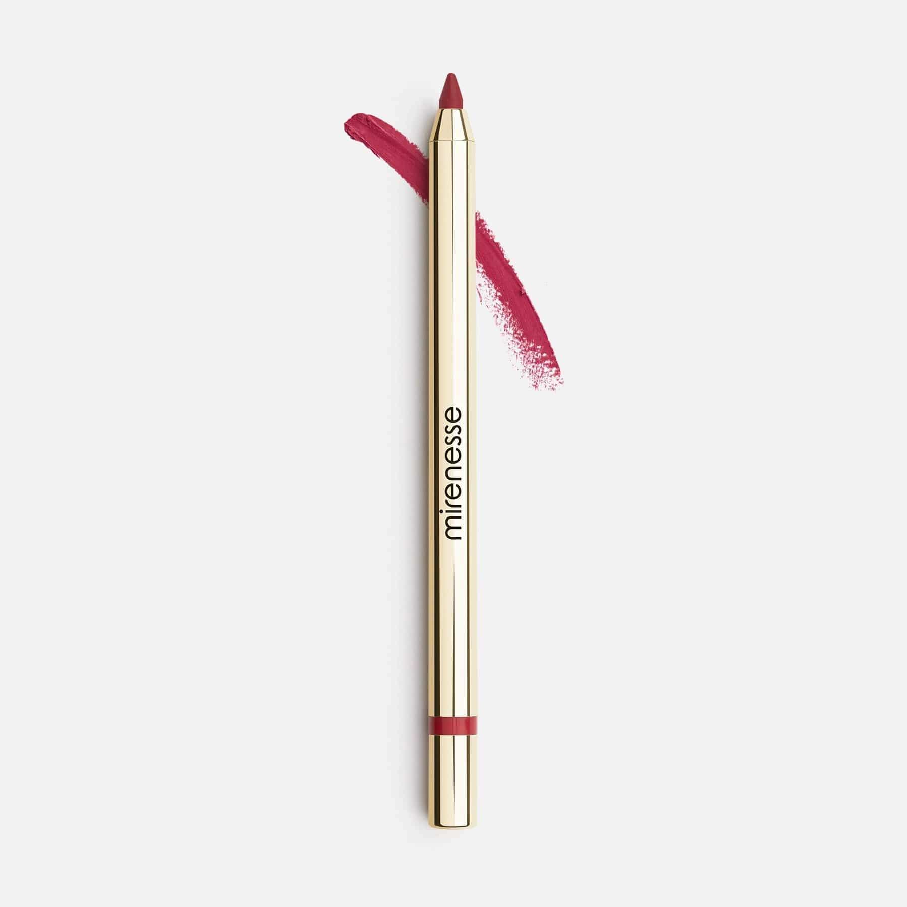 MIRENESSE LIP LINER 0.4g / .01oz / 1. Of Red All Day Velvet Matte Kissproof Liner 1. Of Red
