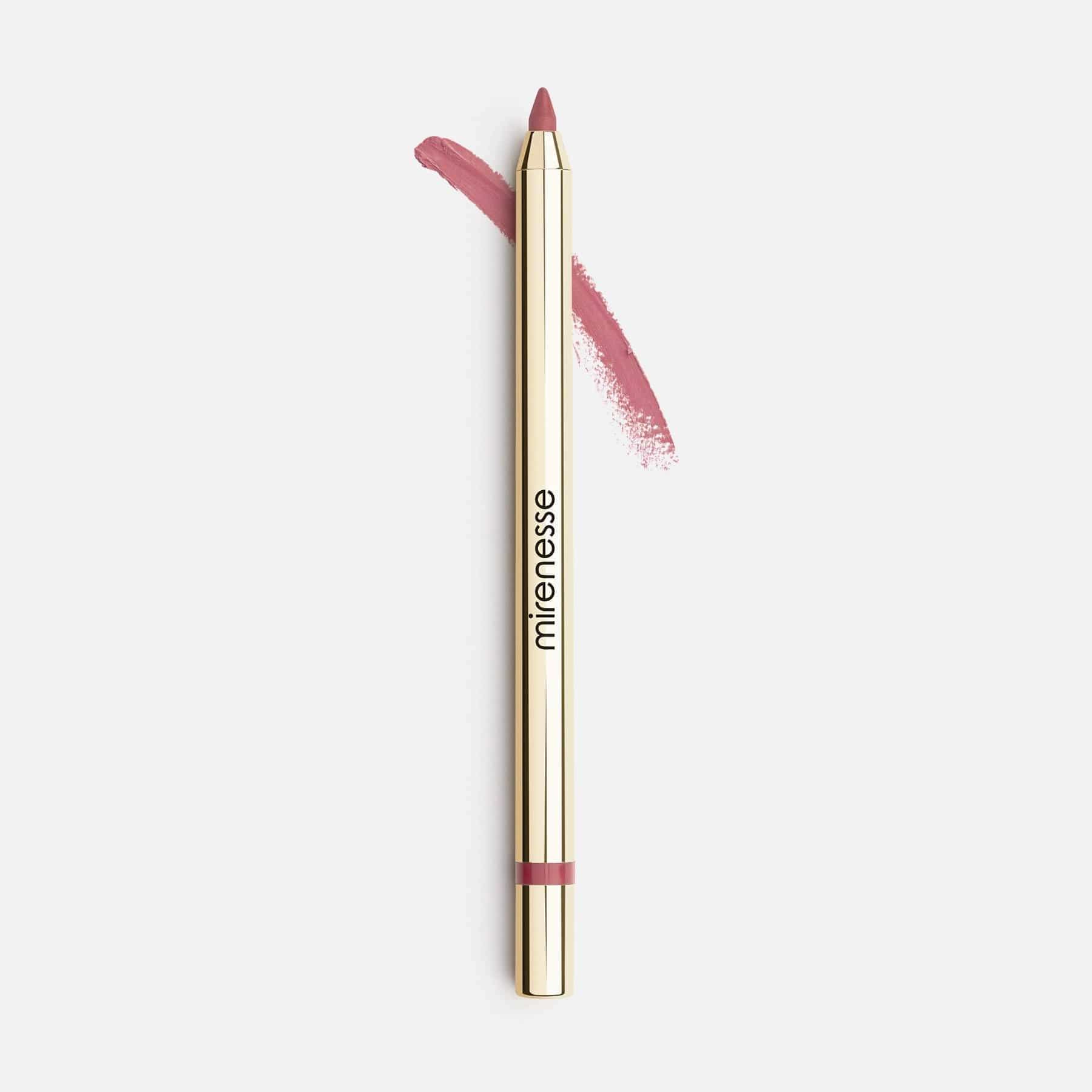 MIRENESSE LIP LINER 0.4g / .01oz / 3.Of Rose All Day Velvet Matte Kissproof Liner 3. Of Rose