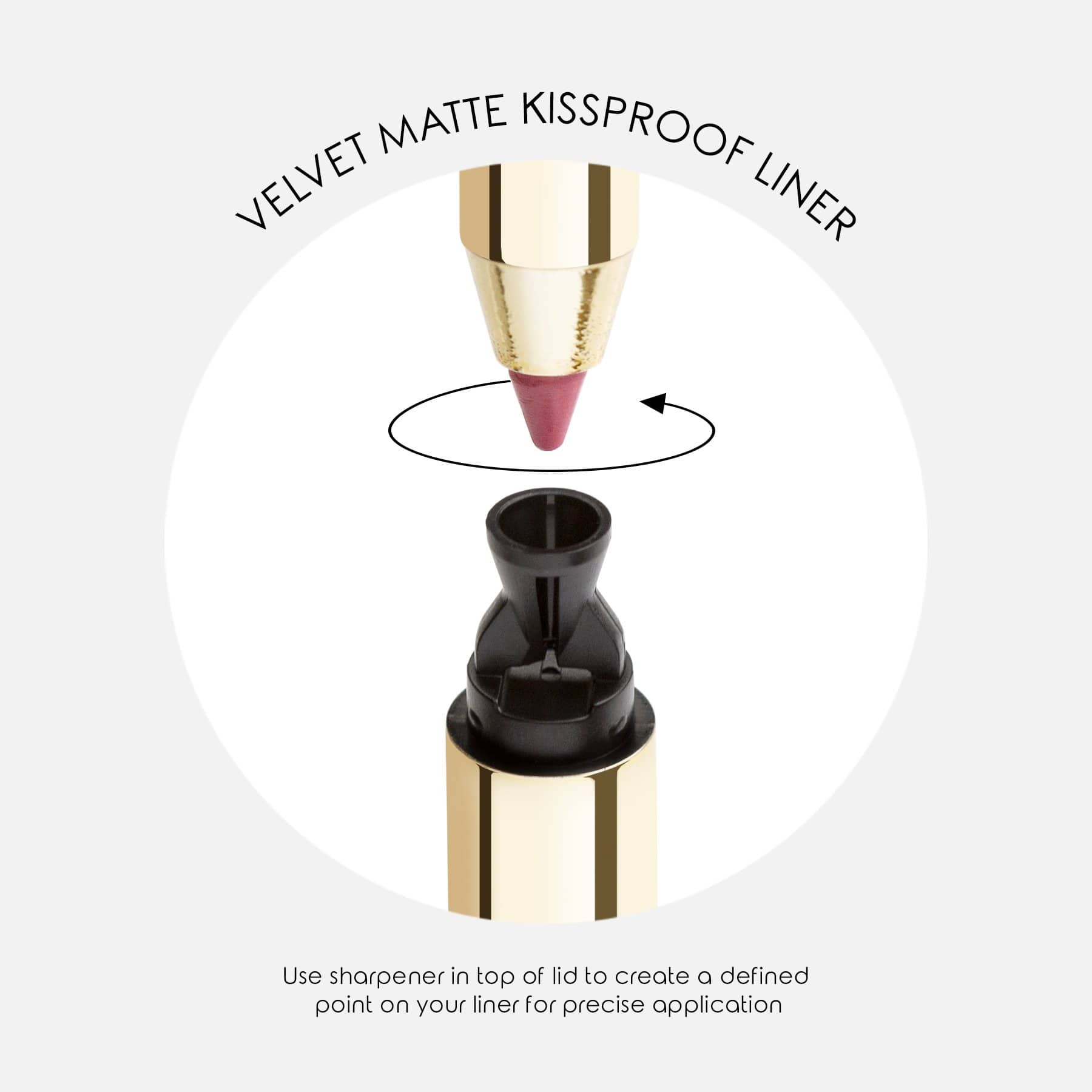 MIRENESSE PACK LIP I Want Them All - All Day Kiss Proof Lip Liner 6pce Kit