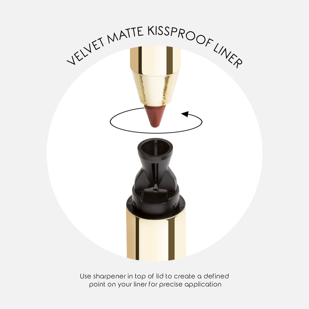 Kissproof Matte Liner Duo - Nude Plums