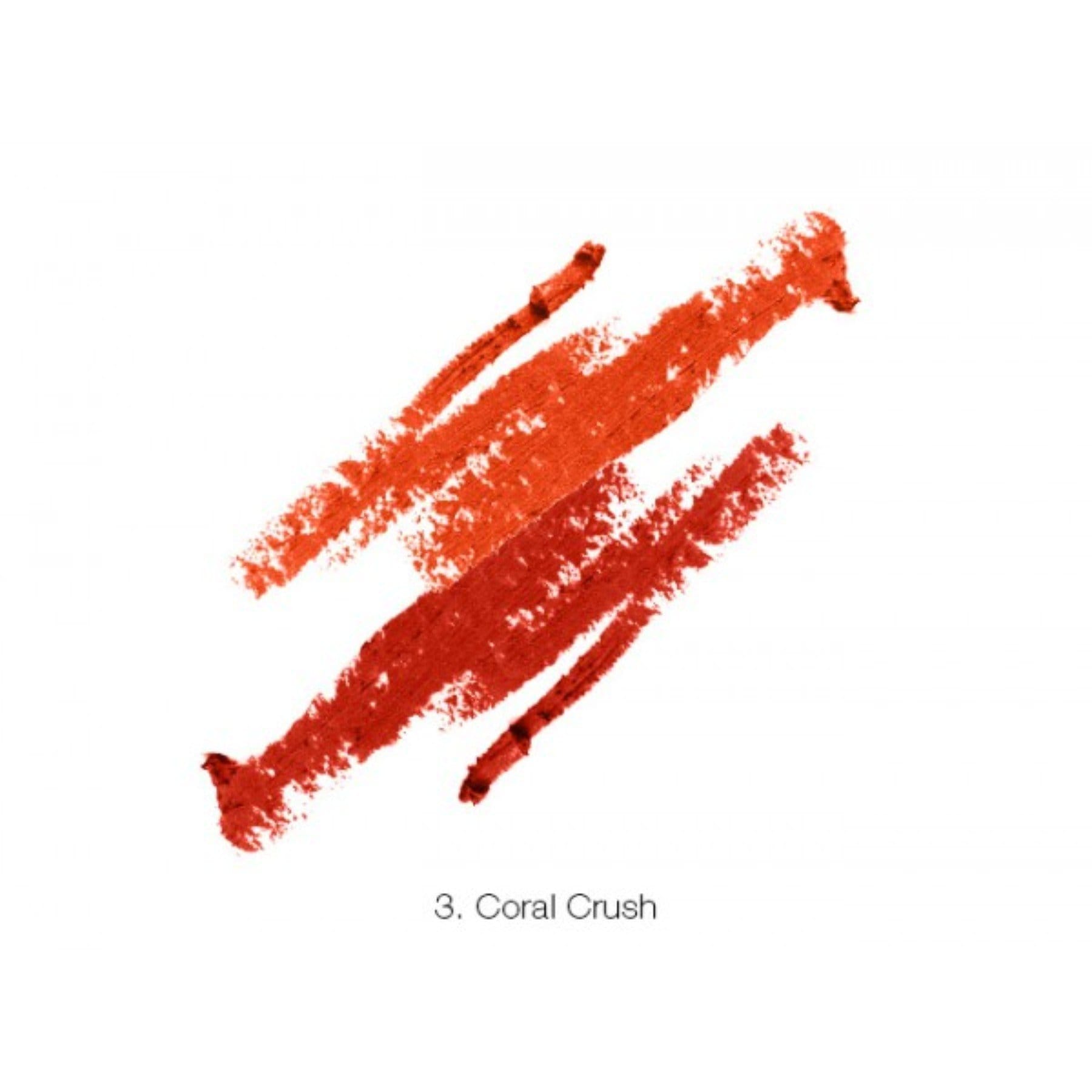 MIRENESSE LIP LINER 2x0.25g / 0.01oz / 3. Coral Crush Auto Lip Liner Duet 3. Coral Crush