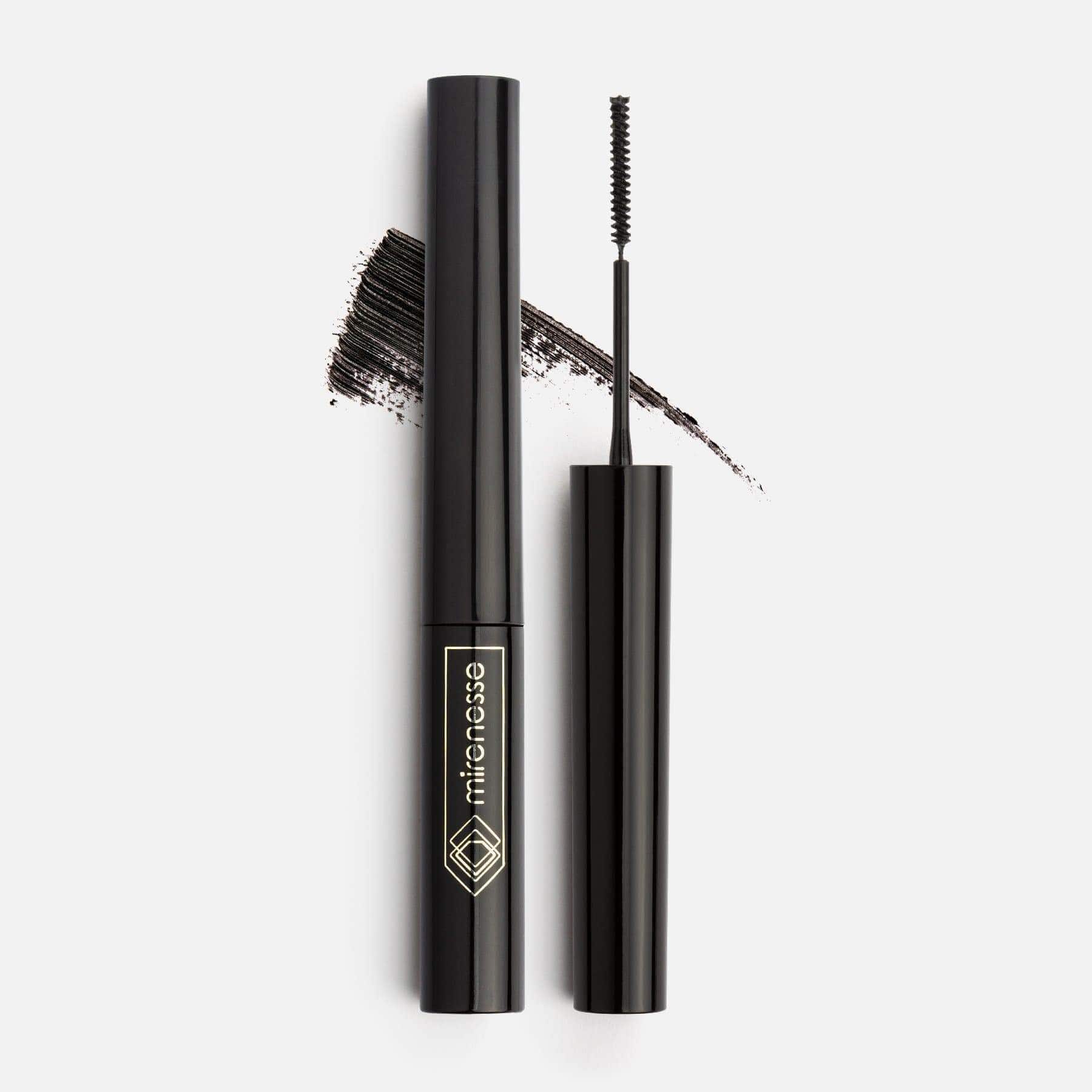 MIRENESSE MASCARA 5g / 0.17oz / Black Lash Whip Tubing Mascara 24hr Root Tightliner With Micro Brush Black