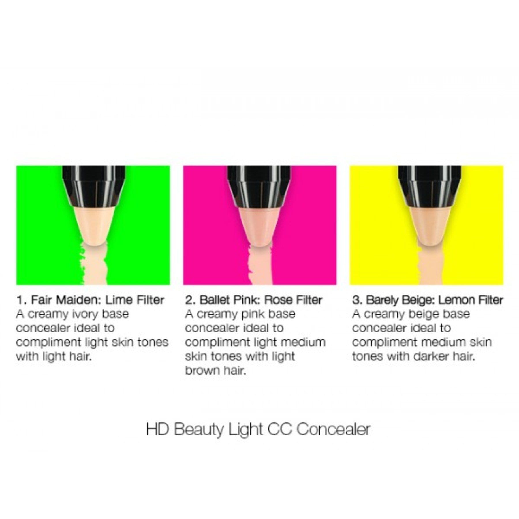 MIRENESSE CONCEALER 4g / 0.13oz / 1. Fair Maiden HD Beauty Light Cc High Coverage Concealer 1. Fair Maiden