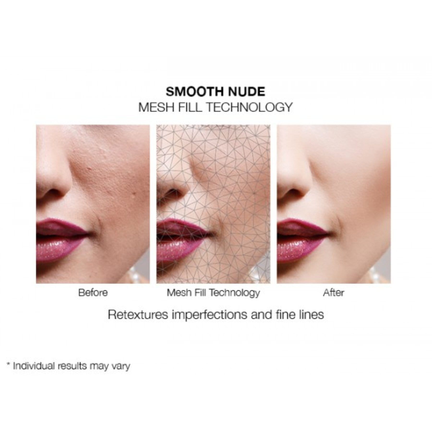 MIRENESSE FOUNDATION Smooth Nude High Cover Mousse Foundation Mini