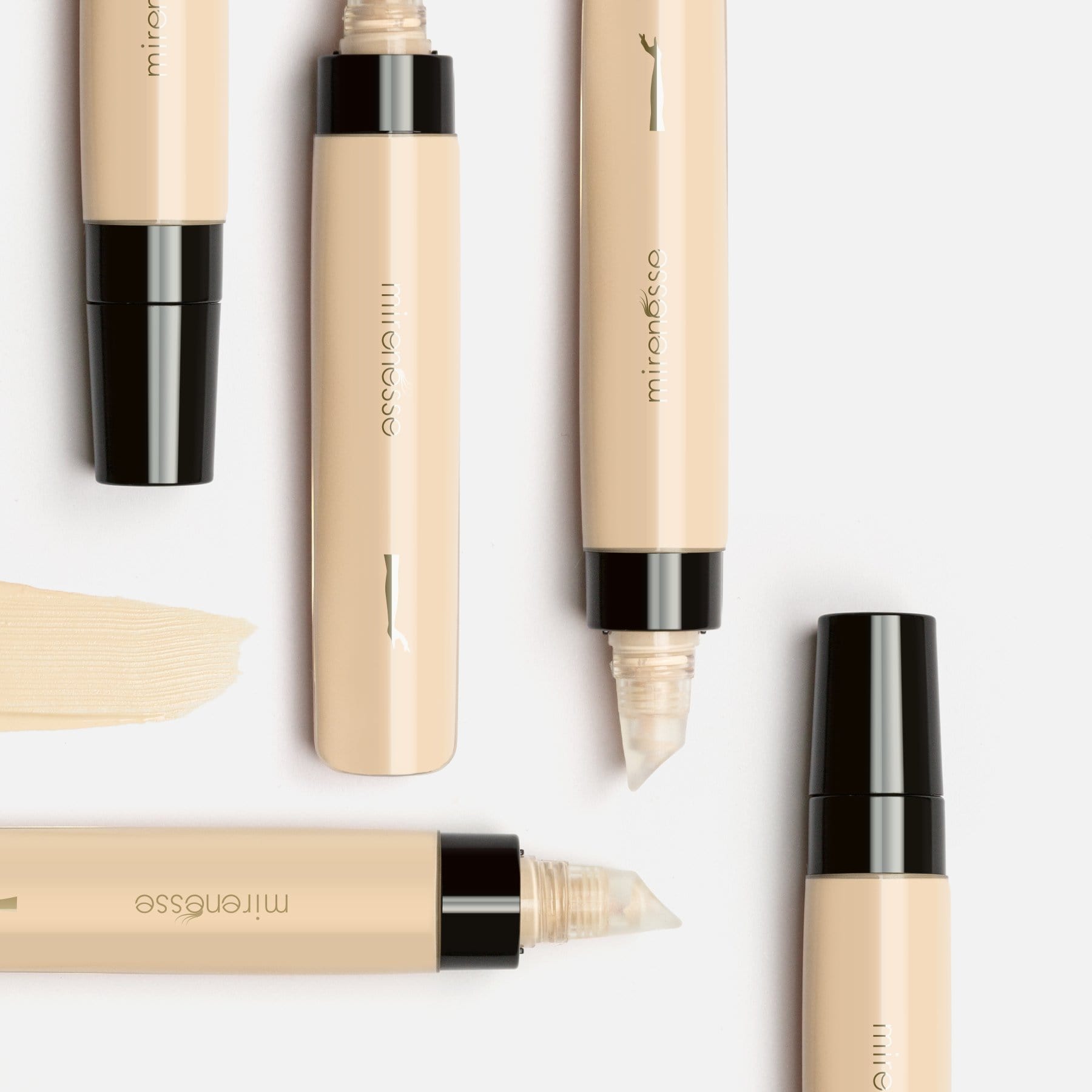 MIRENESSE CONCEALER 8g / 0.28oz / 2. Golden Cream Touch On Concealer 2. Golden Cream