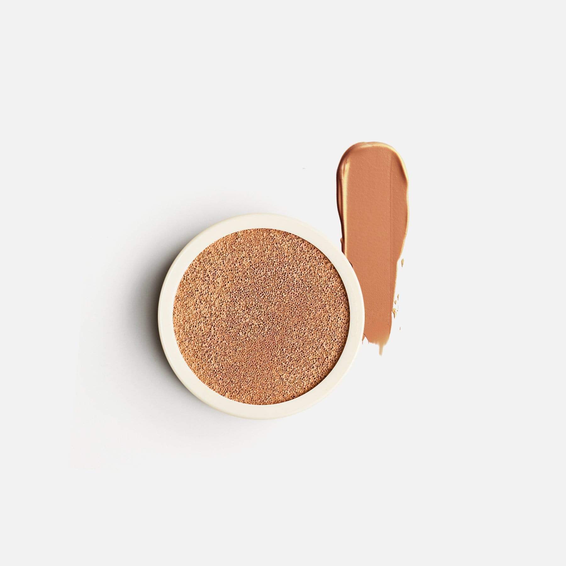 MIRENESSE FOUNDATION Fits Original Round Compact Only _10 Collagen Cushion Compact Foundation Refill