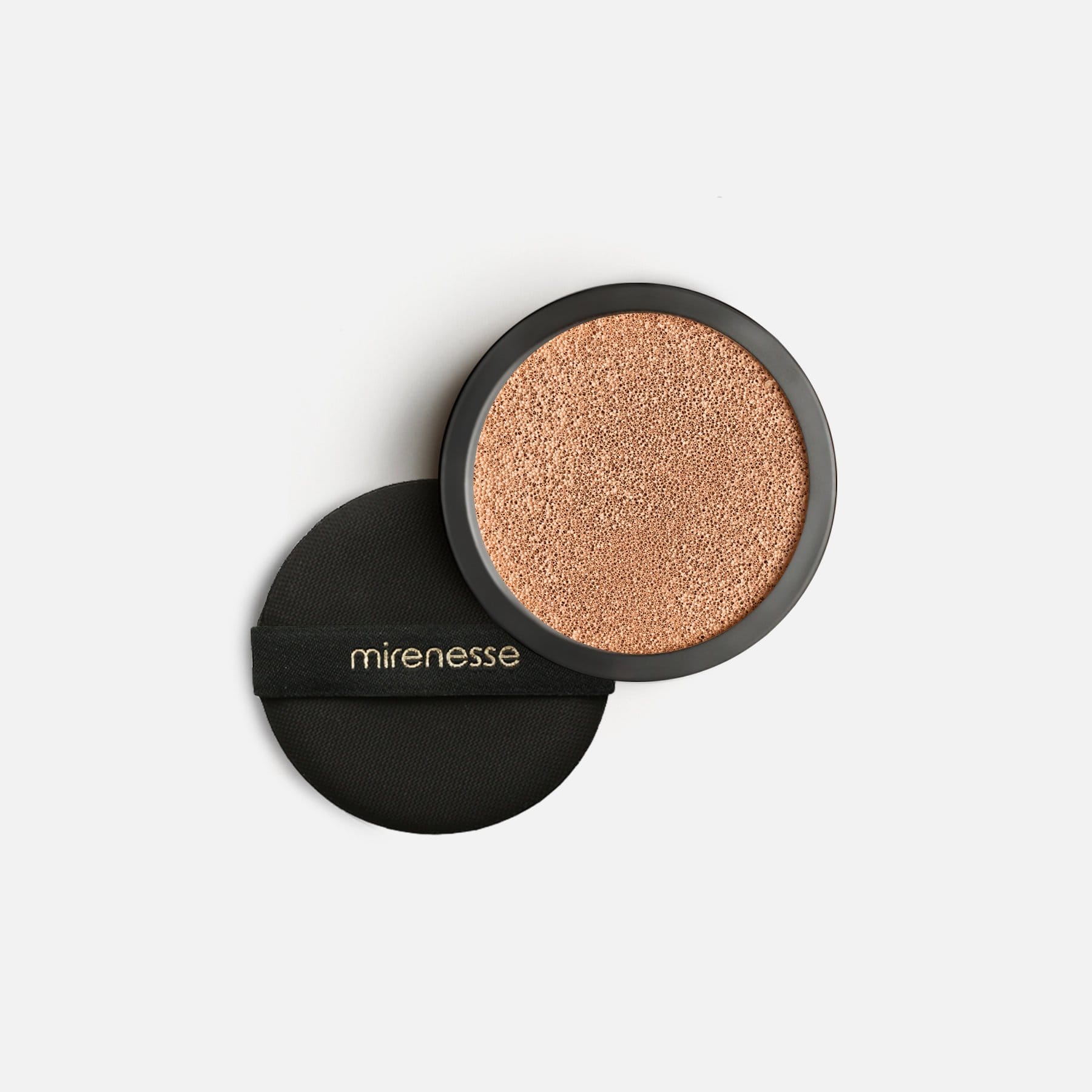 MIRENESSE FOUNDATION Fits Original Round Compact Only _10 Collagen Cushion Compact Foundation Refill