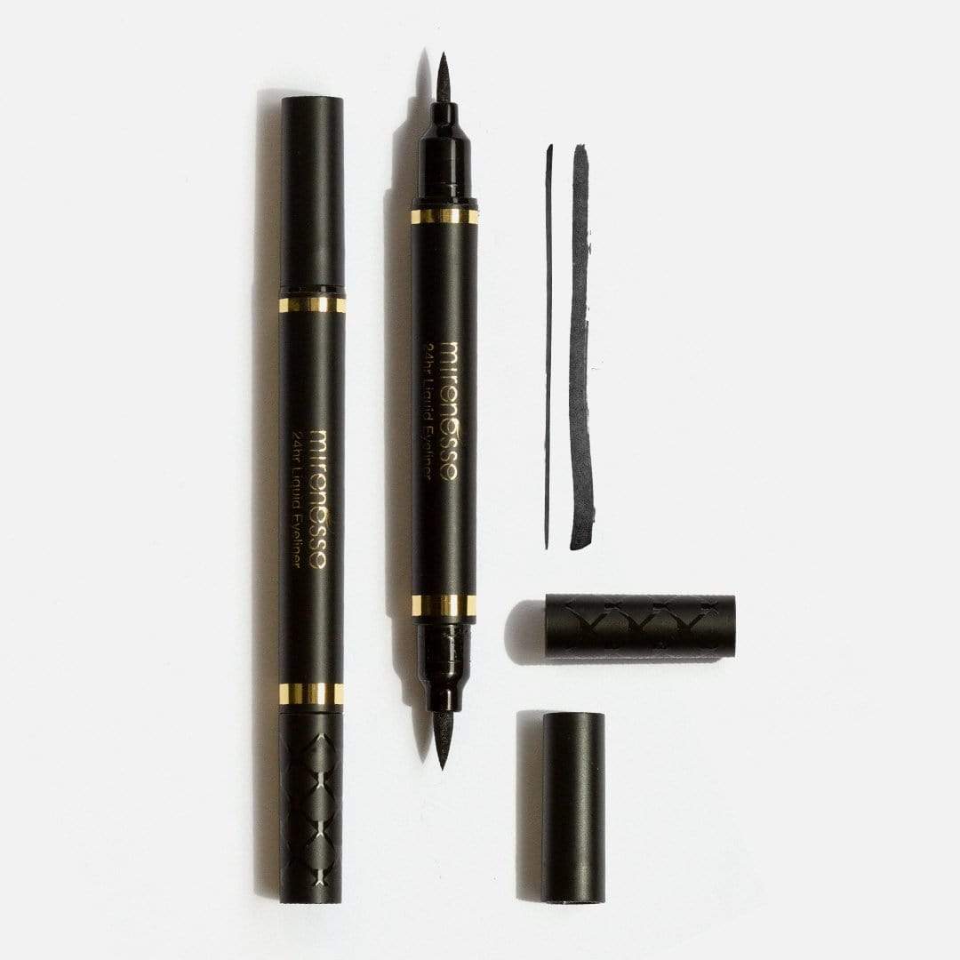 MIRENESSE EYE LINER 1.4ml / 0.05oz / Jet Black Define Art Duet Jet Black Eyeliner