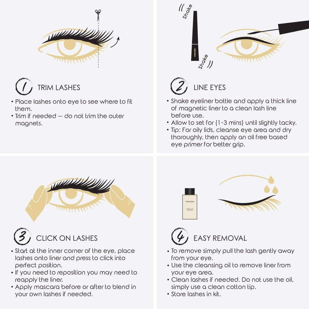 *LIMIT 2* Magnomatic Magnetic Eyeliner + Lash kit - Audrey (Bonus Natural Taylor Lashes)