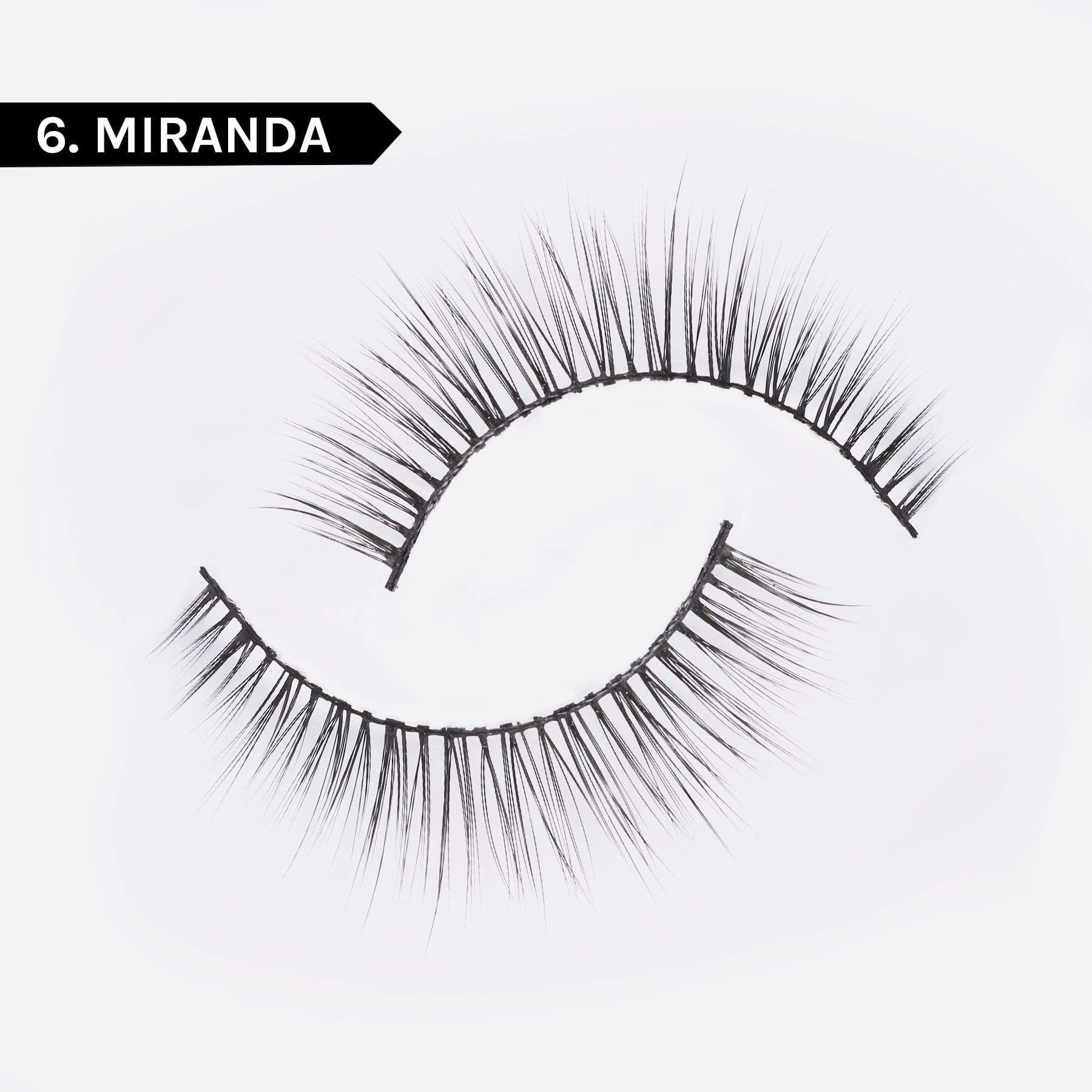 MIRENESSE LASHES 6. MIRANDA 5D Faux Mink Silk Lashes 6. Miranda- Last Stocks
