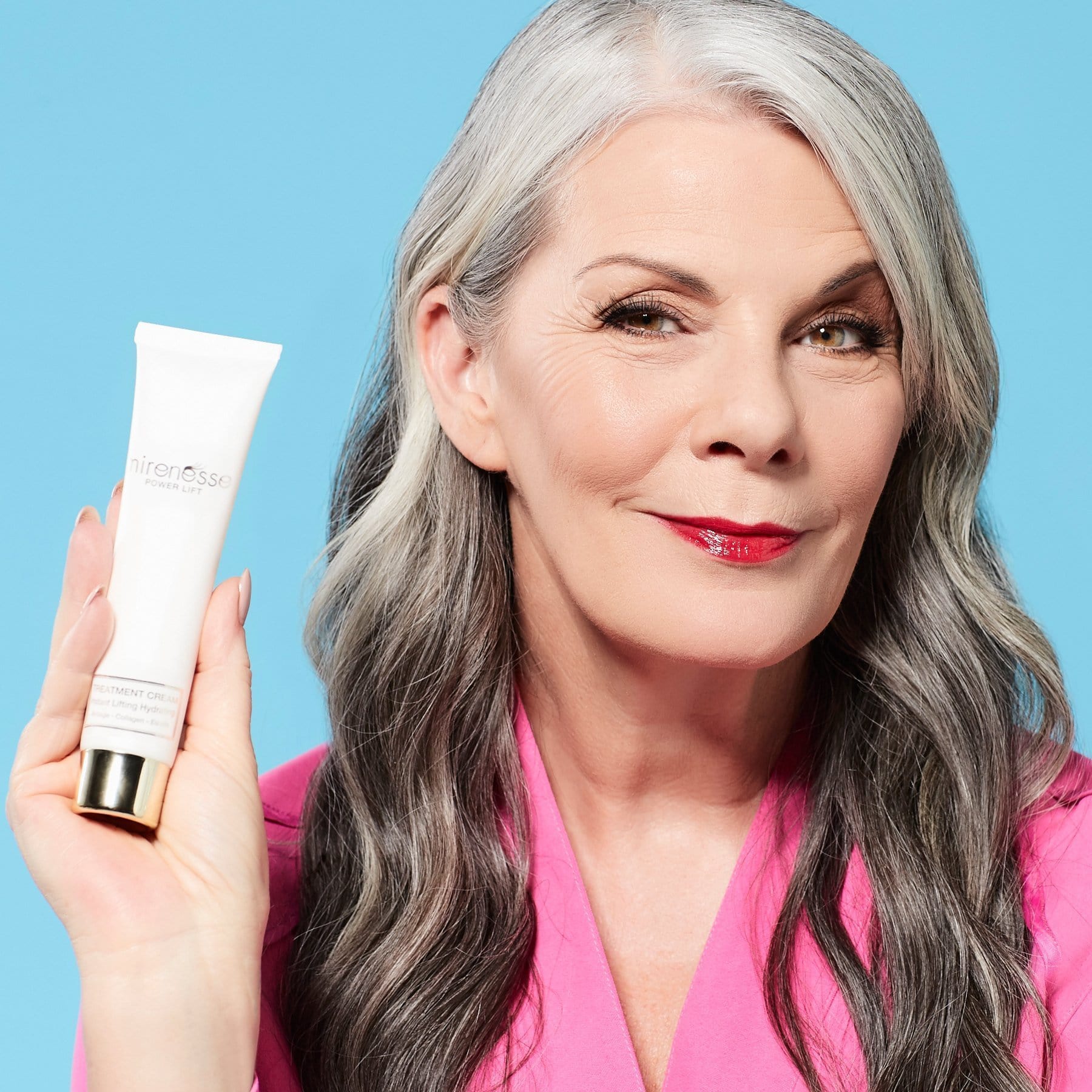 MIRENESSE SKINCARE 60g / 2oz Power Lift Treatment Cream Moisturiser-3 In 1 – Lifts Plumps Firms