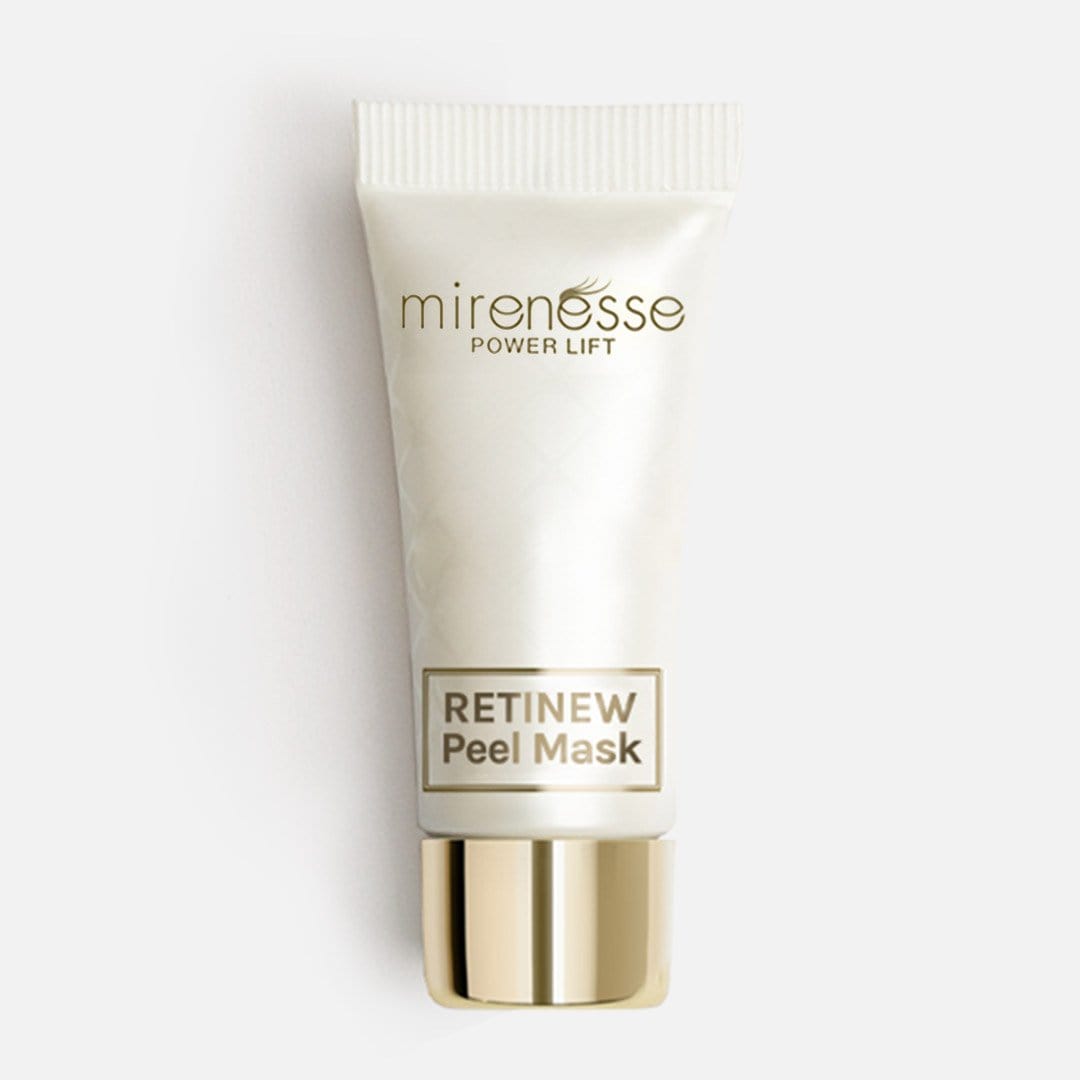 MIRENESSE MASK Retinew Peel Mask 4pce Kit- Retinol/Lactic Acid/Rosehip Oil 5g/0.17oz