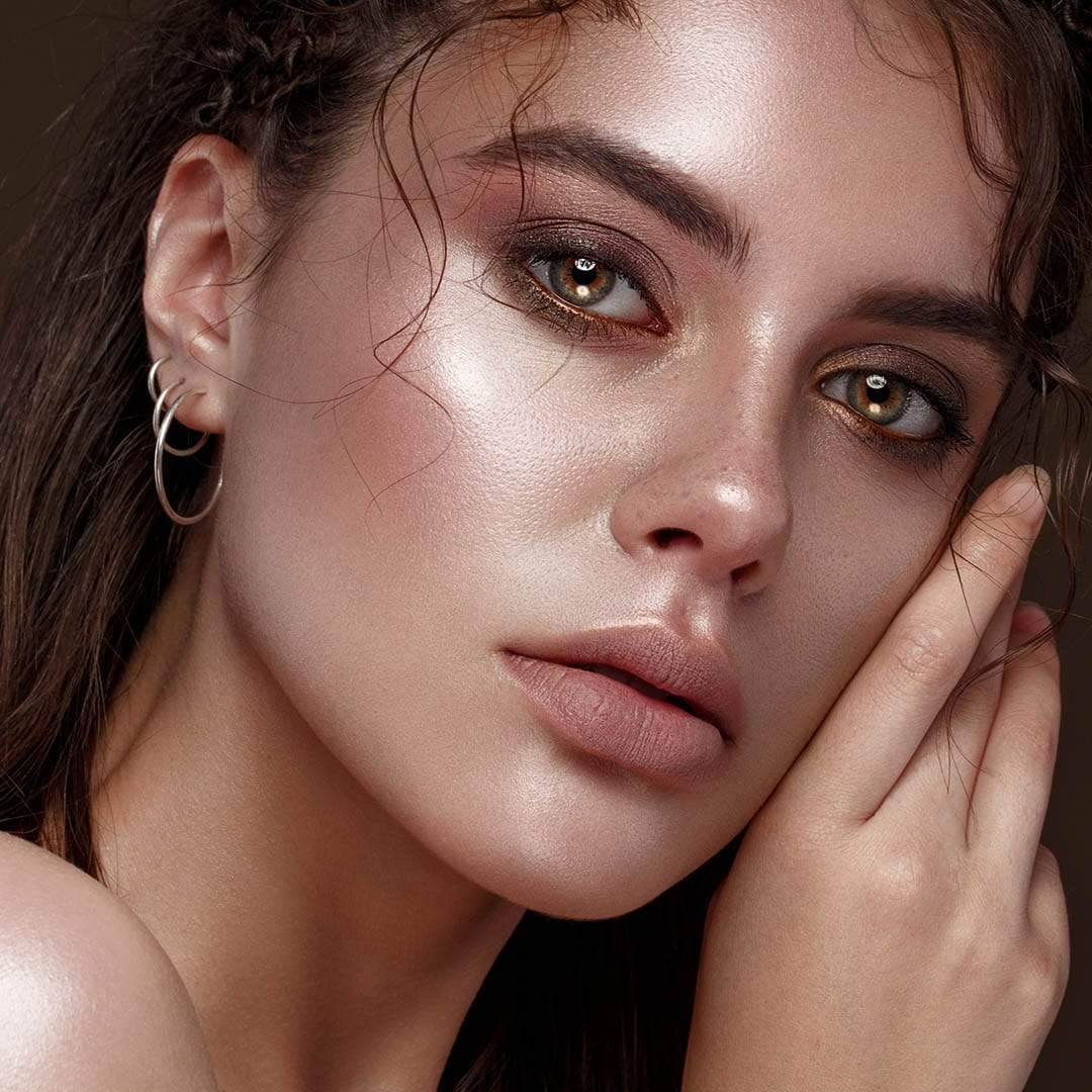 MIRENESSE BLUSH Spellbound Glass Glow All Over Highlighter 1. Crystal Rose Gold