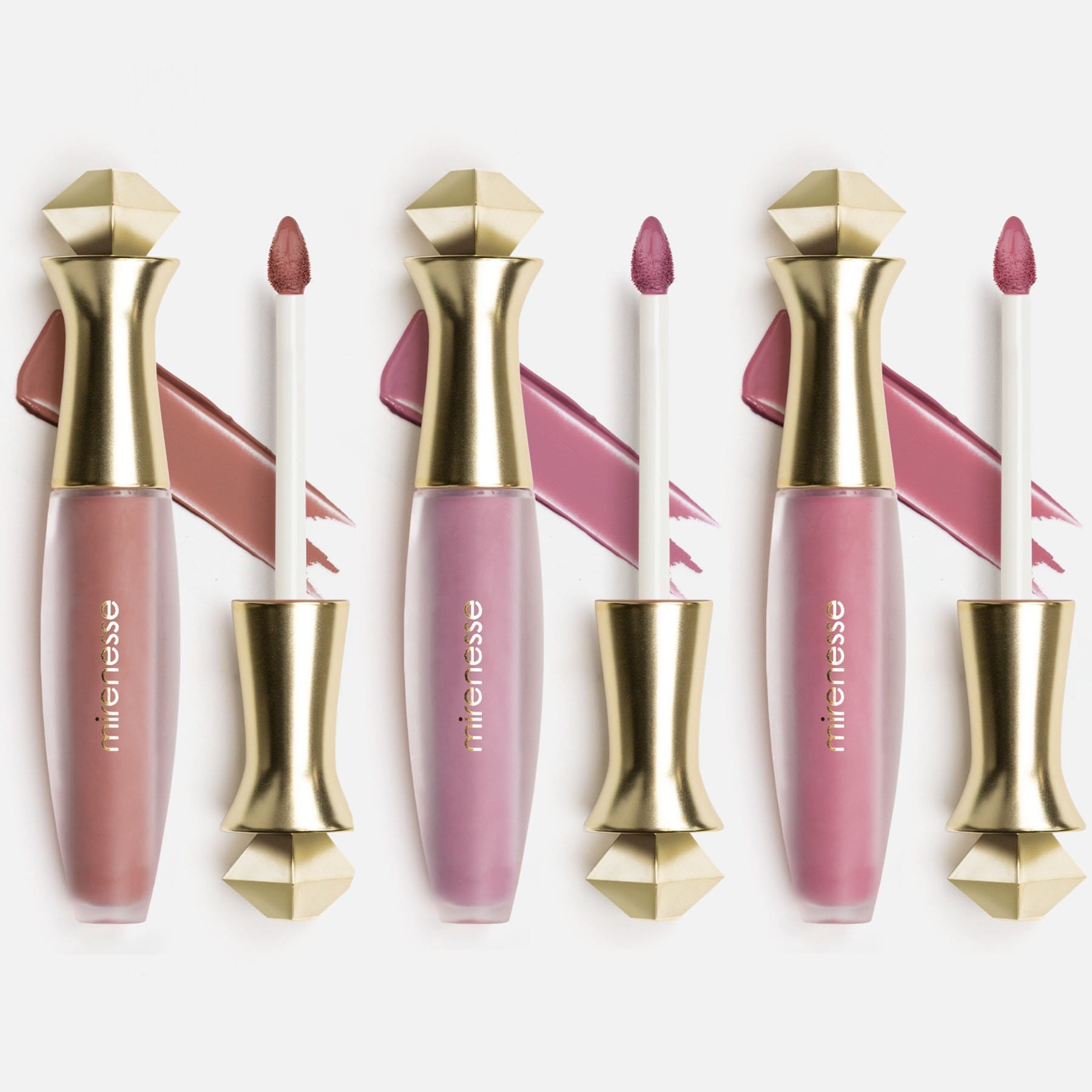 MIRENESSE PACK LIP Best Sellers Trio- Velvet Matte Liquid Lip Minis