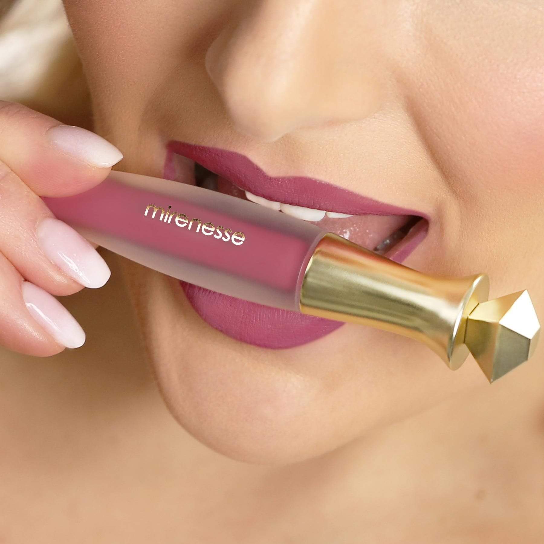 MIRENESSE LIP 1.5g/.05oz / 10. EUPHORIA Velvet Matte 12hr Liquid Lip Mini 10. Euphoria