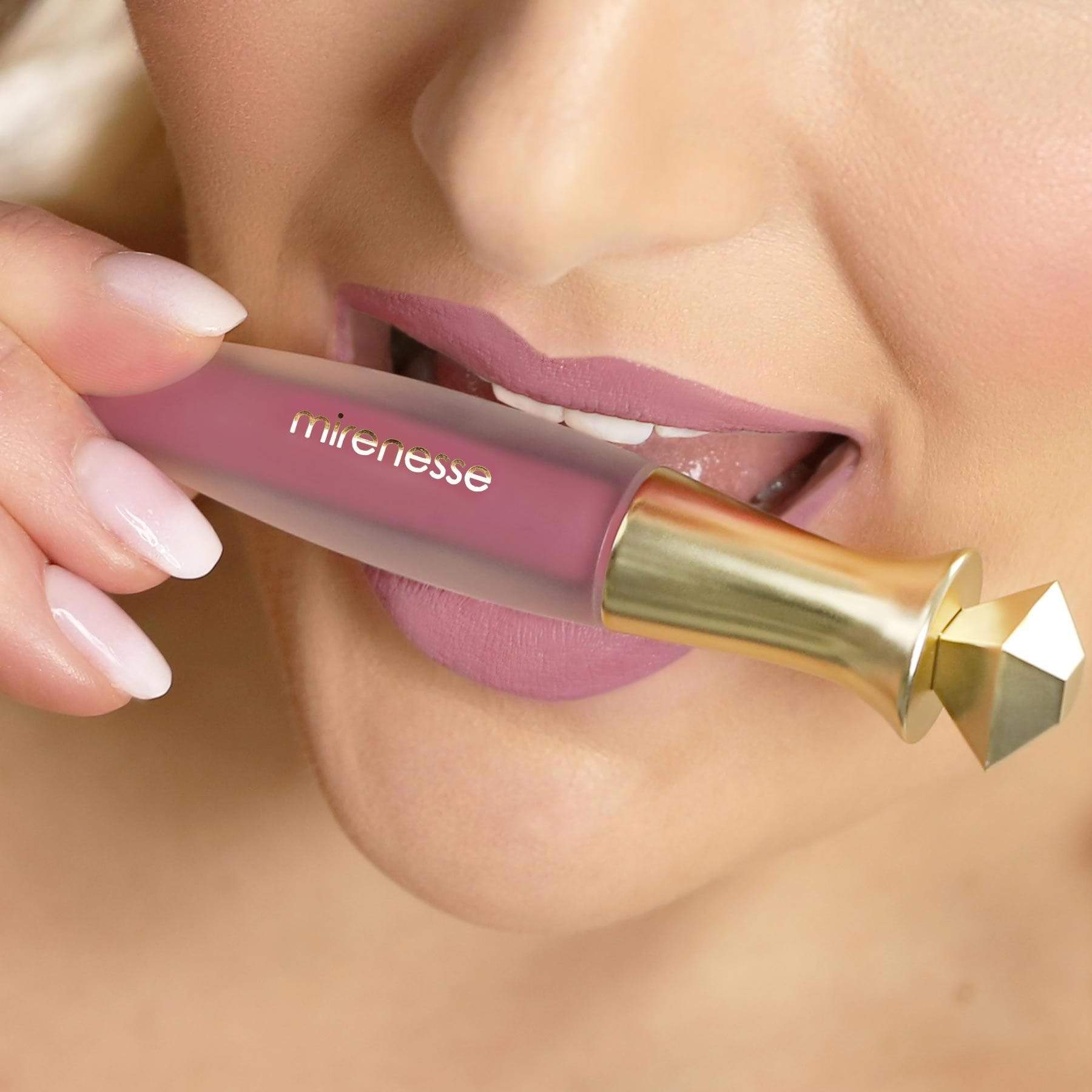 MIRENESSE LIP 1.5g/.05oz / 11. ANDRIA Velvet Matte 12hr Liquid Lip Mini 11. Andria