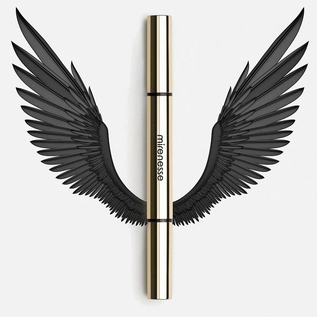 MIRENESSE PACK EYE Natural - Easy False Lashes & 4D Wing Stamp Liner