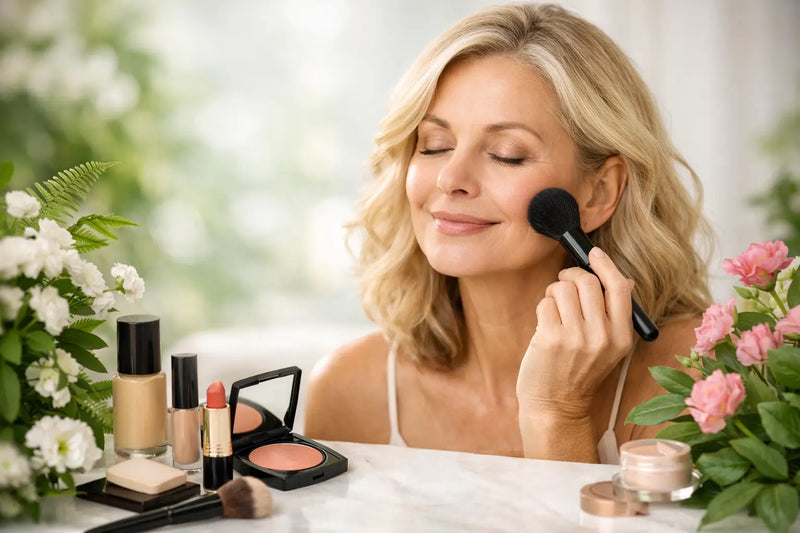 Makeup for Menopause Skin That Looks Fresh