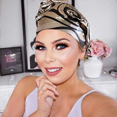 Crystal Conte Tries Thermal Wrap N Repair Hair Mask