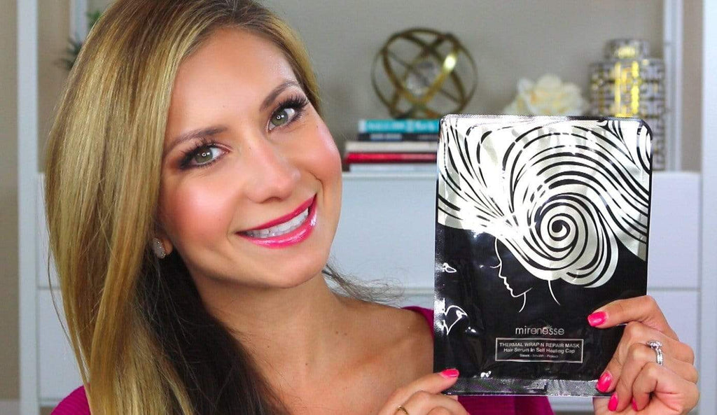 Best Thermal Hair Mask for Shiny Silky Hair with Lisa J Makeup