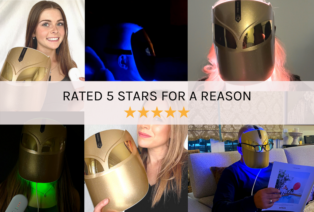 BEAUTIES ARE RAVING - 5 STAR SKIN SECRETS AMAZING MULTI LIGHT THERAPY IR288 LED MASK