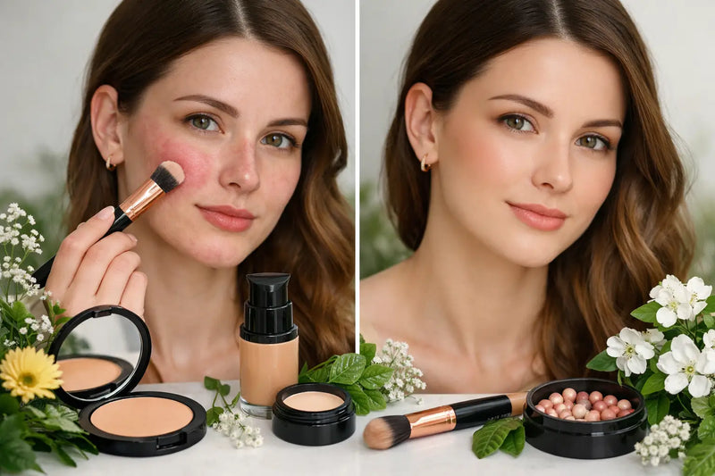 How to Cover Redness Naturally With Makeup