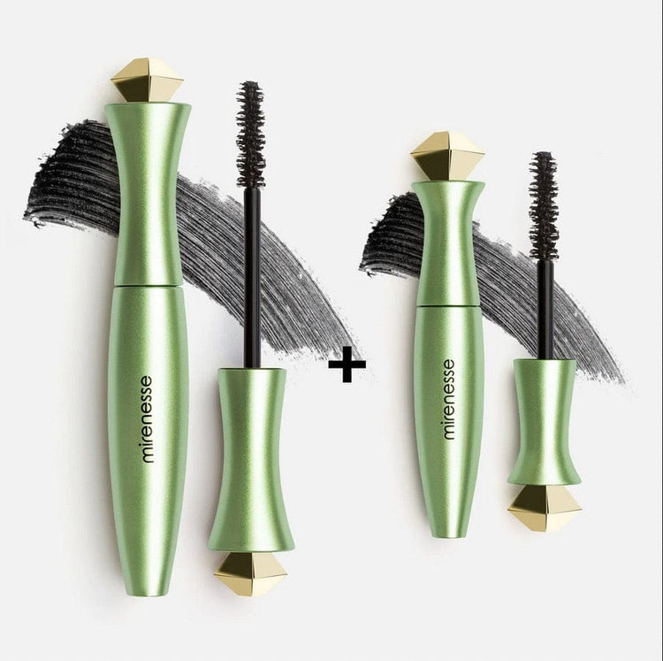 MIRENESSE PACK EYE Organic 24hr Mascara Black - Winner 13 Best Mascara Awards + Free Mini