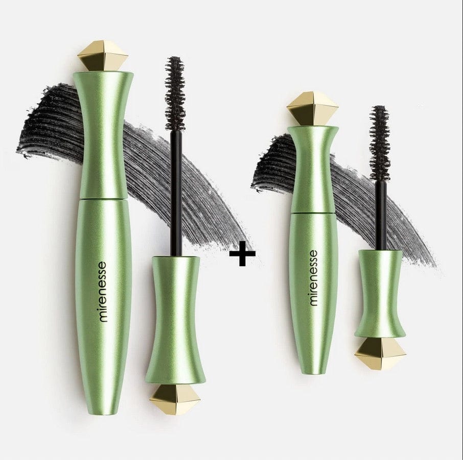 MIRENESSE PACK EYE Organic 24hr Mascara Black - Winner 13 Best Mascara Awards + Free Mini