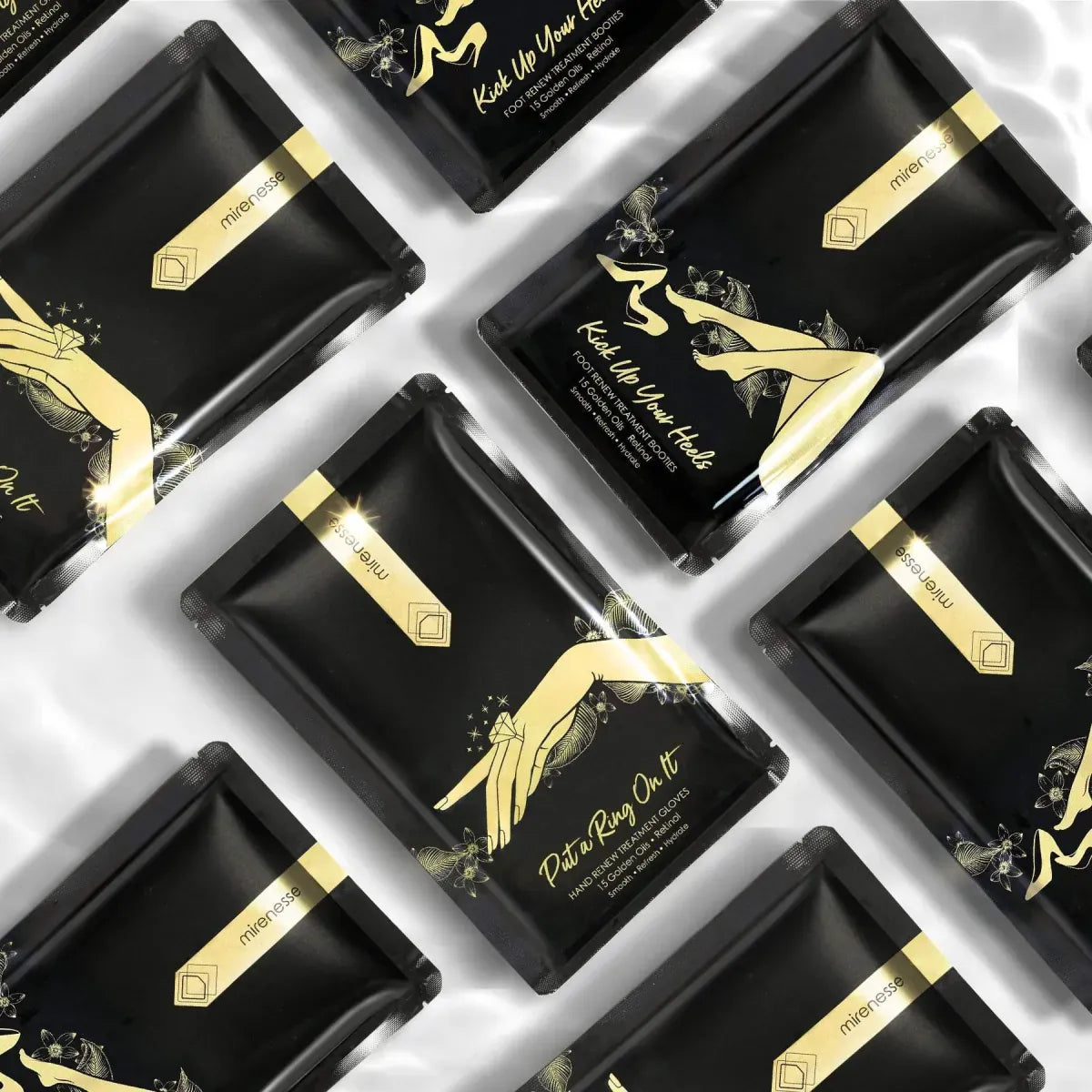 MIRENESSE PACK SKIN Ready To Party Active Hand + Foot Renew Duo