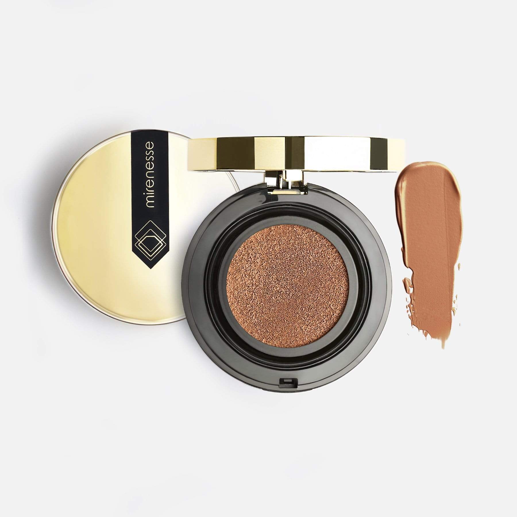 MIRENESSE FOUNDATION 15g / 0.53oz / 28. Cocoa 10 Collagen Cushion Compact Foundation- Winner Best Foundation(round)