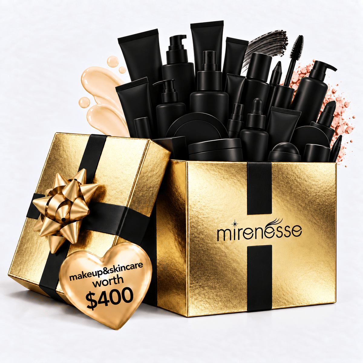 MIRENESSE PACK VIP Golden Glow Makeup+Skincare Mystery Kit worth $400+ Choose Colour