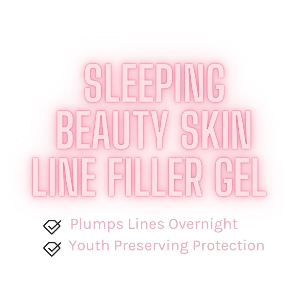 NEW Sleeping Beauty Skin Line Filler Gel -with Fullerene Anti Dark Spots Anti-ageing