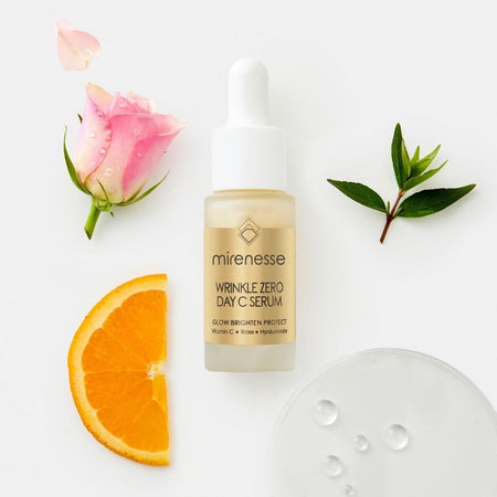 MIRENESSE SKINCARE 10g/ 0.35oz Wrinkle Zero Day C Serum Mini - Ferrulic + Tranexamic Acid
