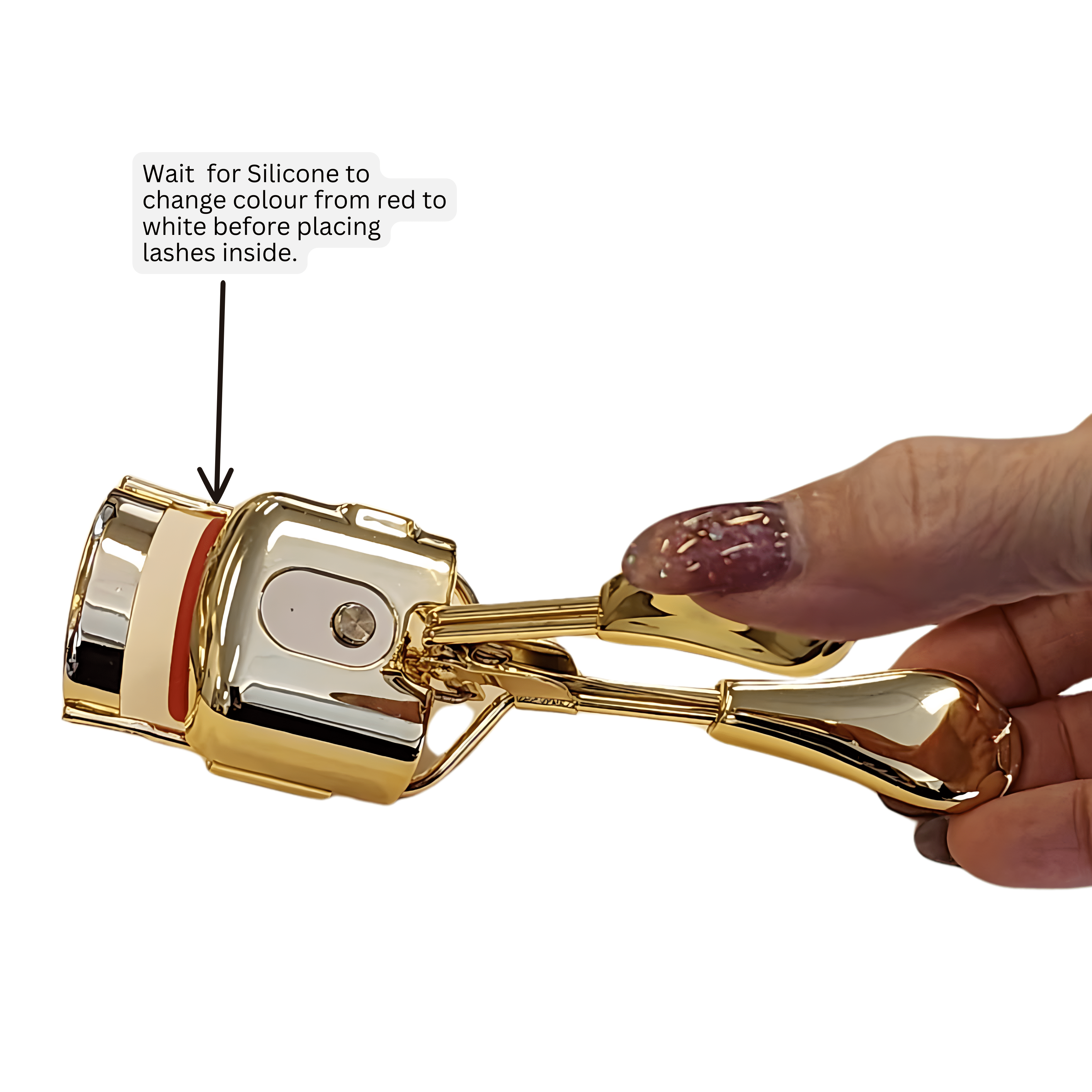 Mirenesse Eyes New Megacurl Heated Eyelash Curler | Safe Gentle Long Lasting Curl | Rechargeable
