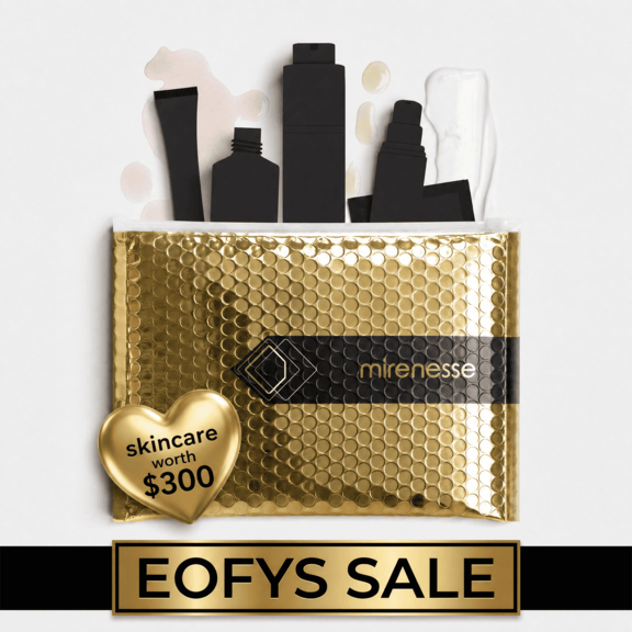 MIRENESSE PACK VIP Skincare EOFYS - Worth $300+ Full Sizes Glam Surprise Kit