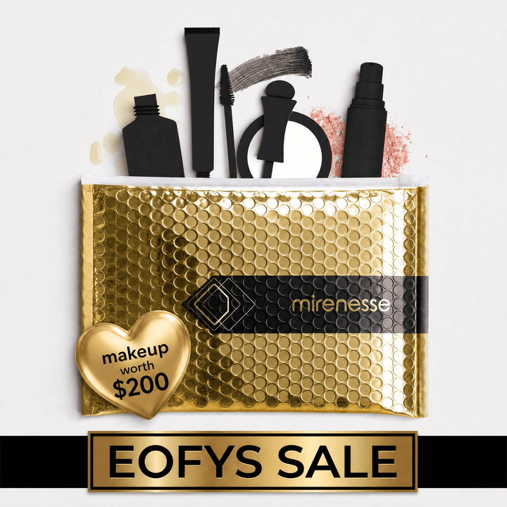 MIRENESSE PACK VIP Makeup EOFYS Worth $200 Full Size Glam Surprise Mystery Kit