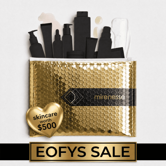 MIRENESSE PACK VIP Skincare EOFYS Worth $500+Full Sizes Glam Surprise Kit