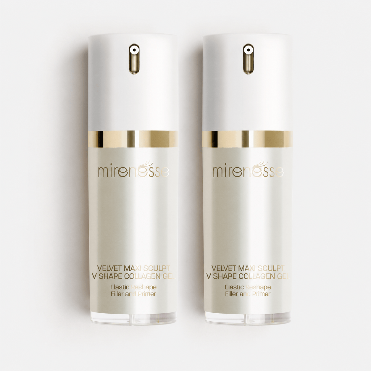 MIRENESSE PRIMER 30g / 1oz BOGO Velvet Maxisculpt V Shape Collagen Gel