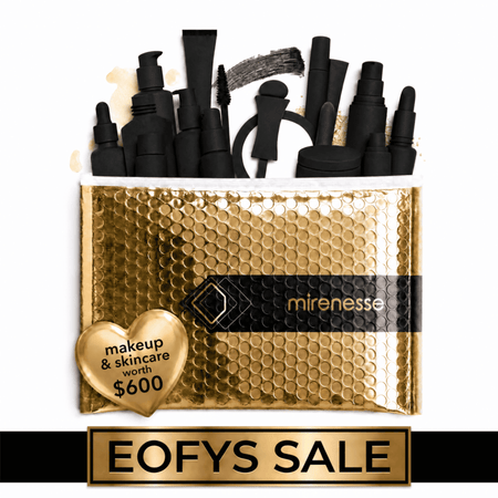 MIRENESSE PACK VIP Makeup & Skincare EOFYS Worth $600  Full Size Glam Surprise Kit