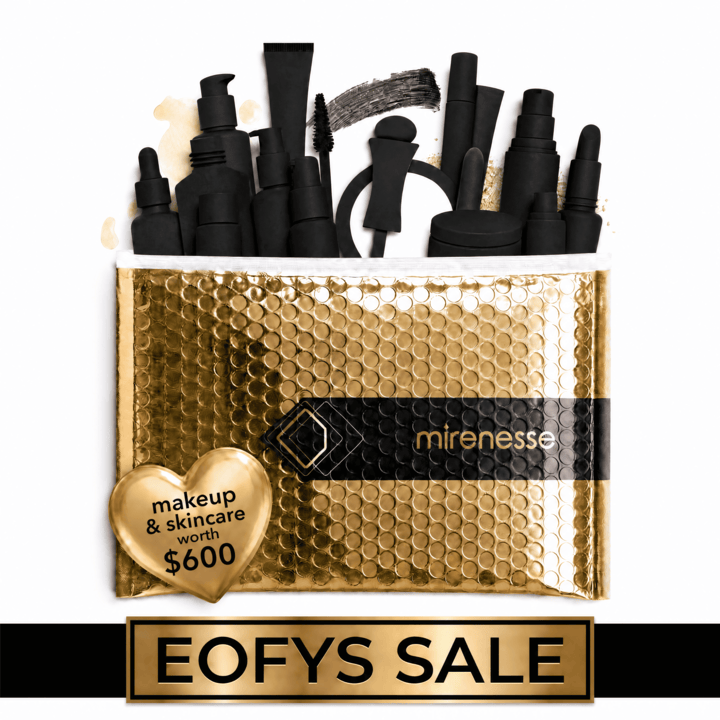 MIRENESSE PACK VIP Makeup & Skincare EOFYS Worth $600  Full Size Glam Surprise Kit