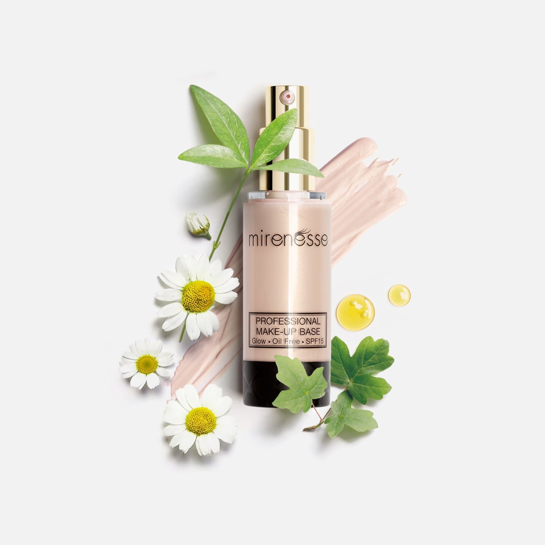 MIRENESSE PRIMER 35g / 1.2oz / 2. Glow Glow Booster Professional Makeup Base SPF15 2. Glow