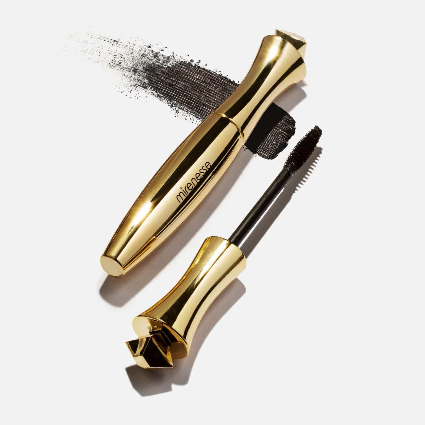 MIRENESSE MASCARA 10g / 0.35oz / Black Original Secret Weapon 24hr Mascara Tubing Black Full Size-Winner 13 Best Mascara Awards _ Over 5 Million Sold!