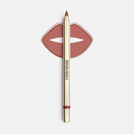 MIRENESSE LIP LINER 0.4g / .01oz / 5.Good Girl All Day Velvet Matte Kissproof Liner 5. Good Girl