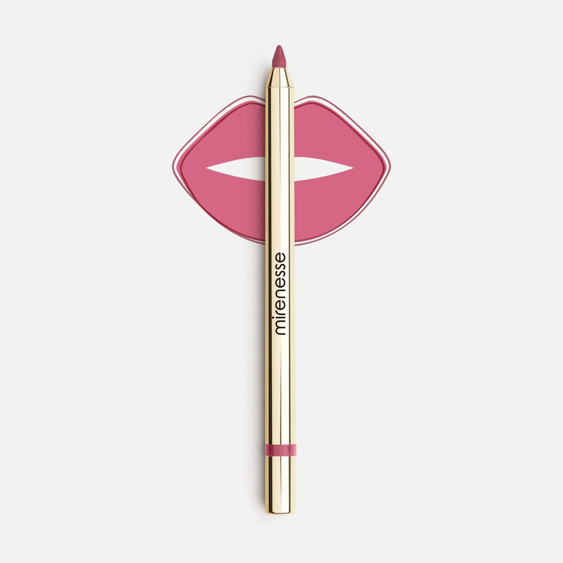 MIRENESSE PACK LIP Kissproof Lip Liner Baby Rose + Baby Nude Duo